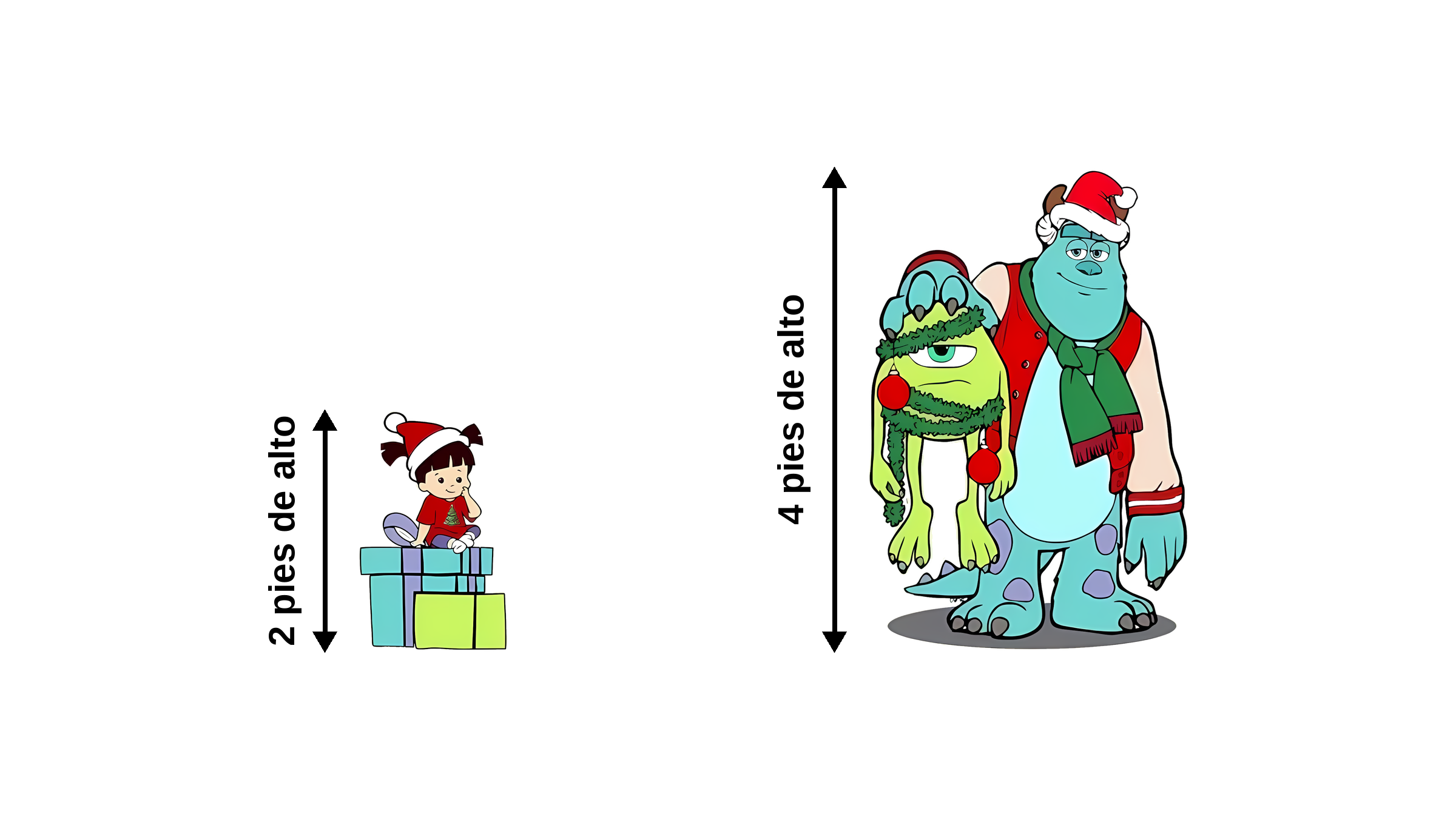 Monsters Inc. Navideño