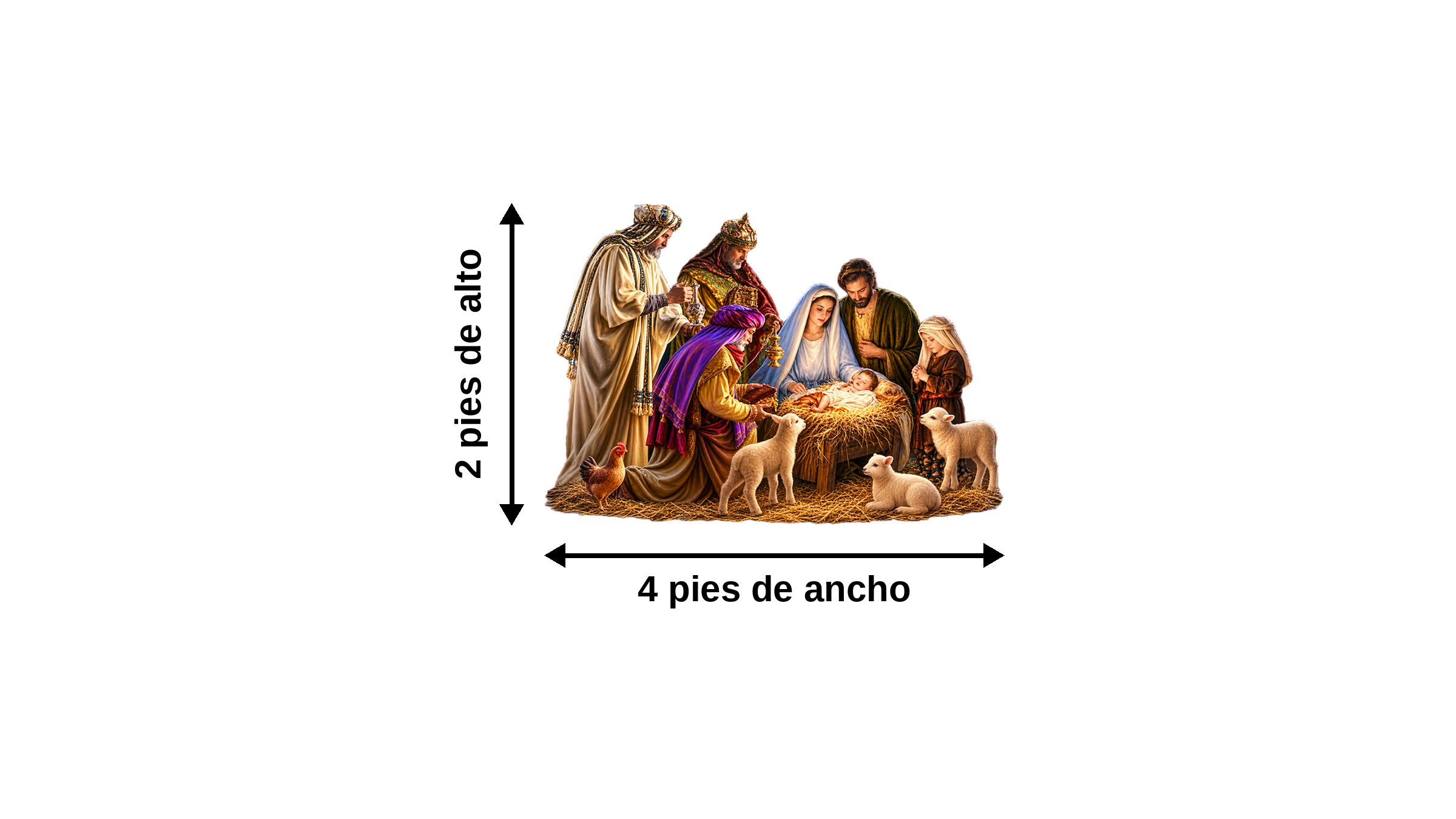Nacimiento con Reyes